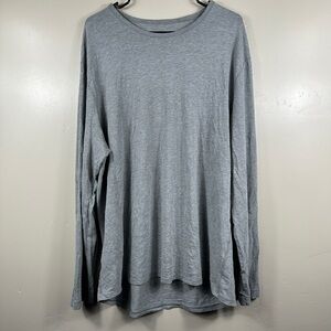 Lululemon 5 Year Basic Long Sleeve Heathered Core Medium Grey Size XXL